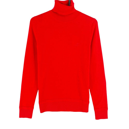 GANT Red Light Cotton Turtle Neck Sweater Jumper Size XS