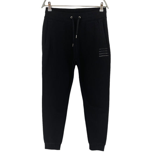 Peak Performance Black Ground Tapered Sweatpants Hose Größe M