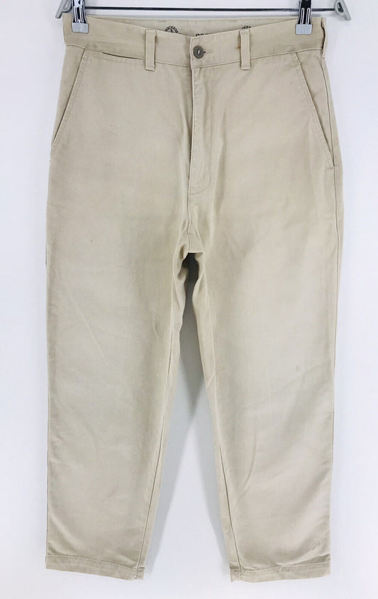 DOCKERS Beige Regular Straight Fit Pantalon Chino Pantalon Taille W30 L30