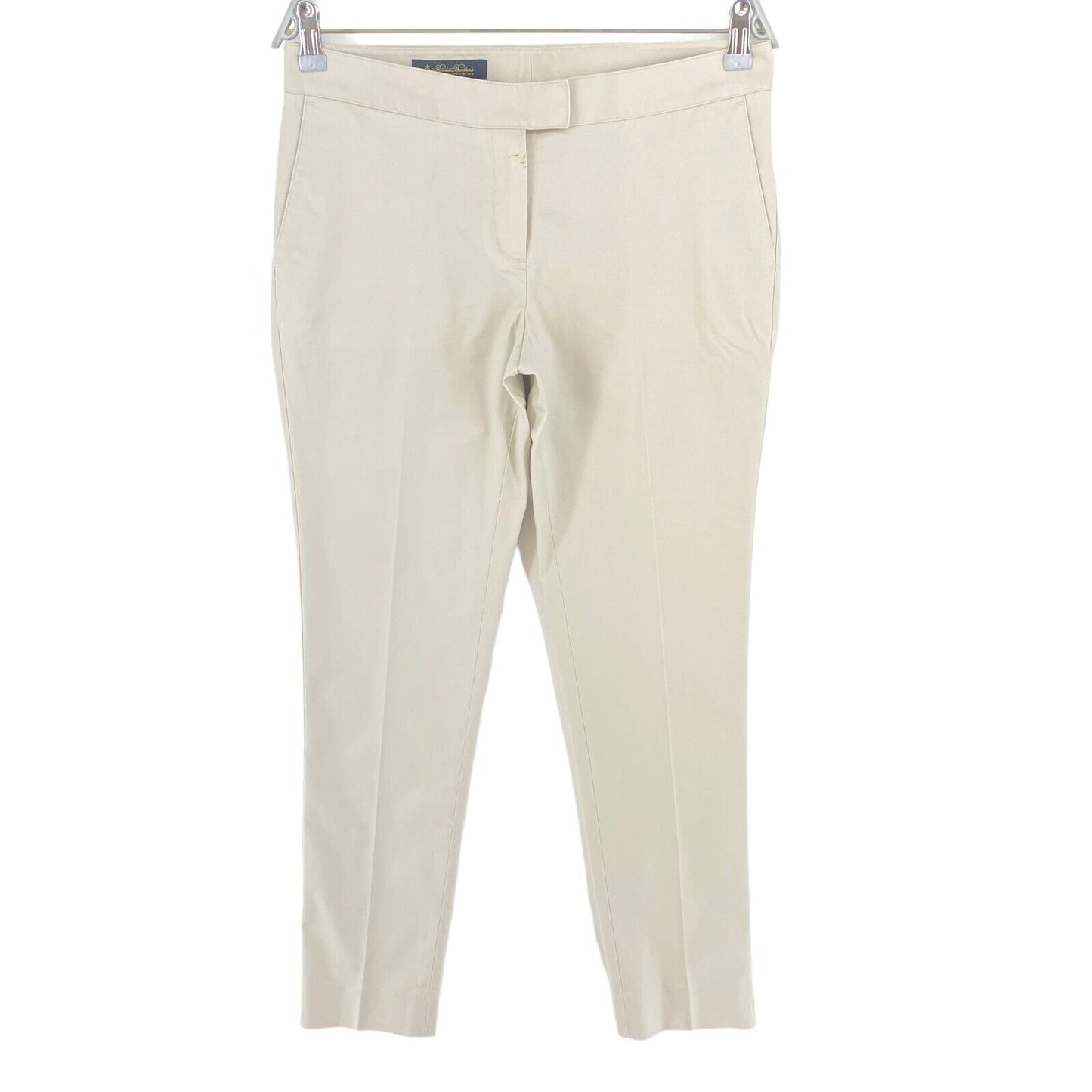 Brooks Brothers Beige Chinohose aus massiver Baumwolle, Größe EU 38 UK 10 US 4