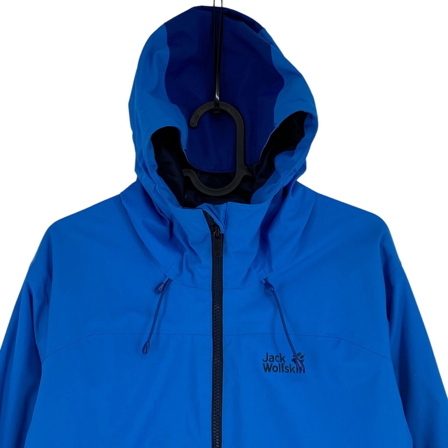 Jack Wolfskin Blue Hooded Parka Jacket Coat Size S