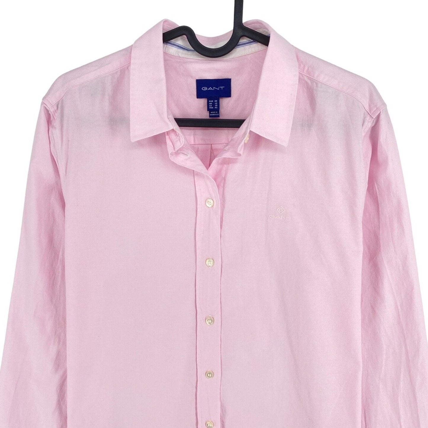 GANT Pink Cotton Shirt Size EU 40 UK 12 US 10