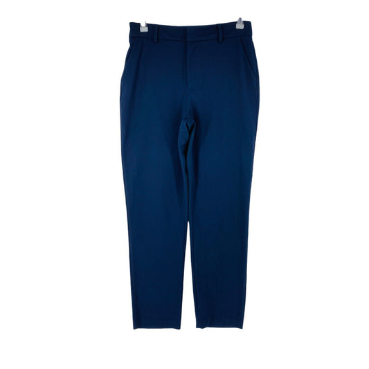 LA FEE MARABOUTEE Women Dark Blue Regular Straight Fit Trousers EUR 36 W28