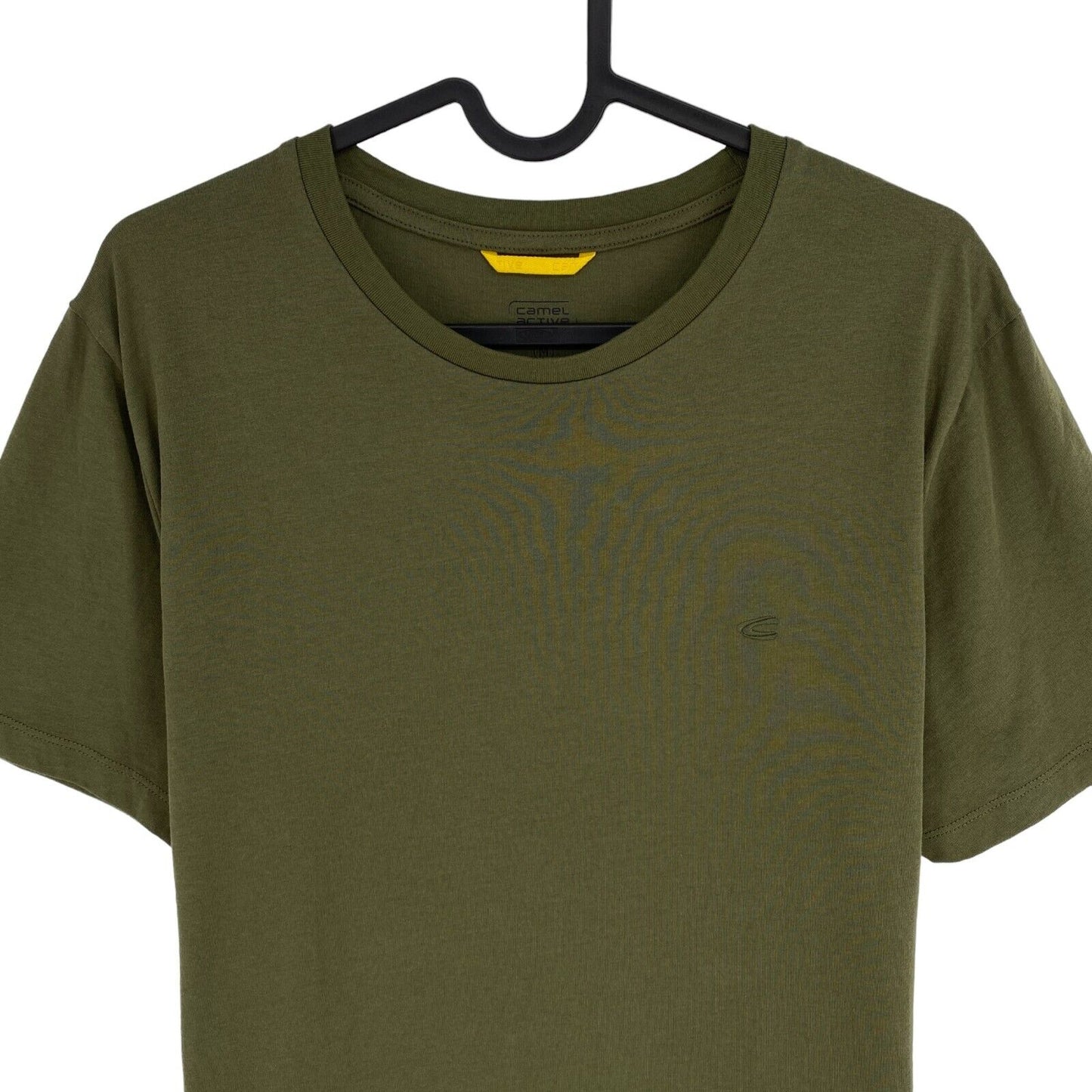 CAMEL ACTIVE Men Dark Green Crew Neck Short Sleeves T Shirt Size M