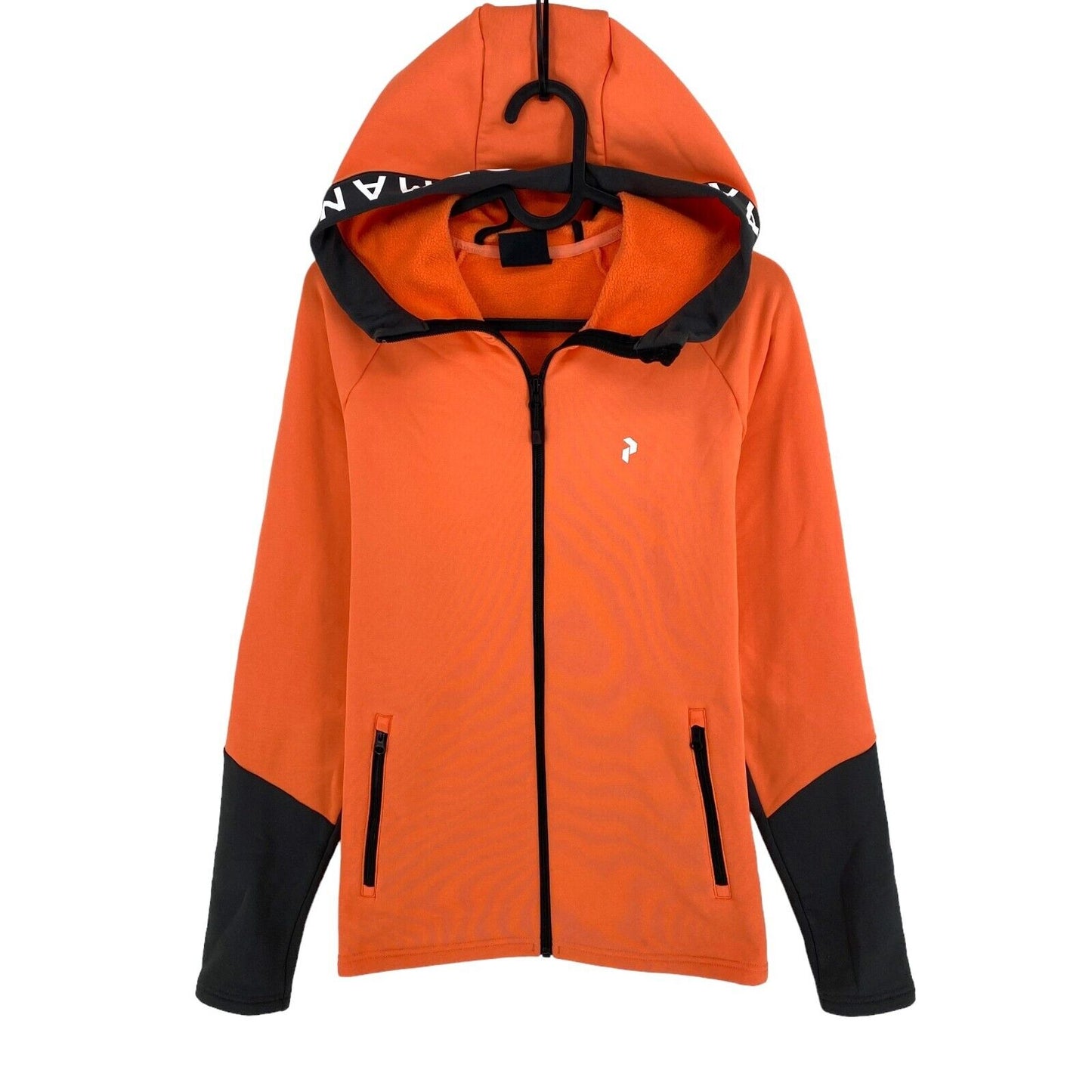 Veste à capuche Peak Performance Orange Rider Full Zip taille XS