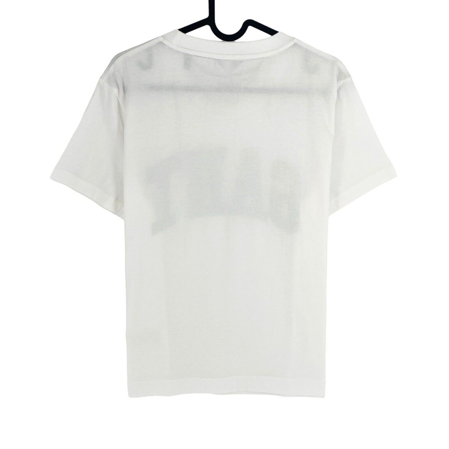 GANT Women White Logo Crew Neck T Shirt Size L