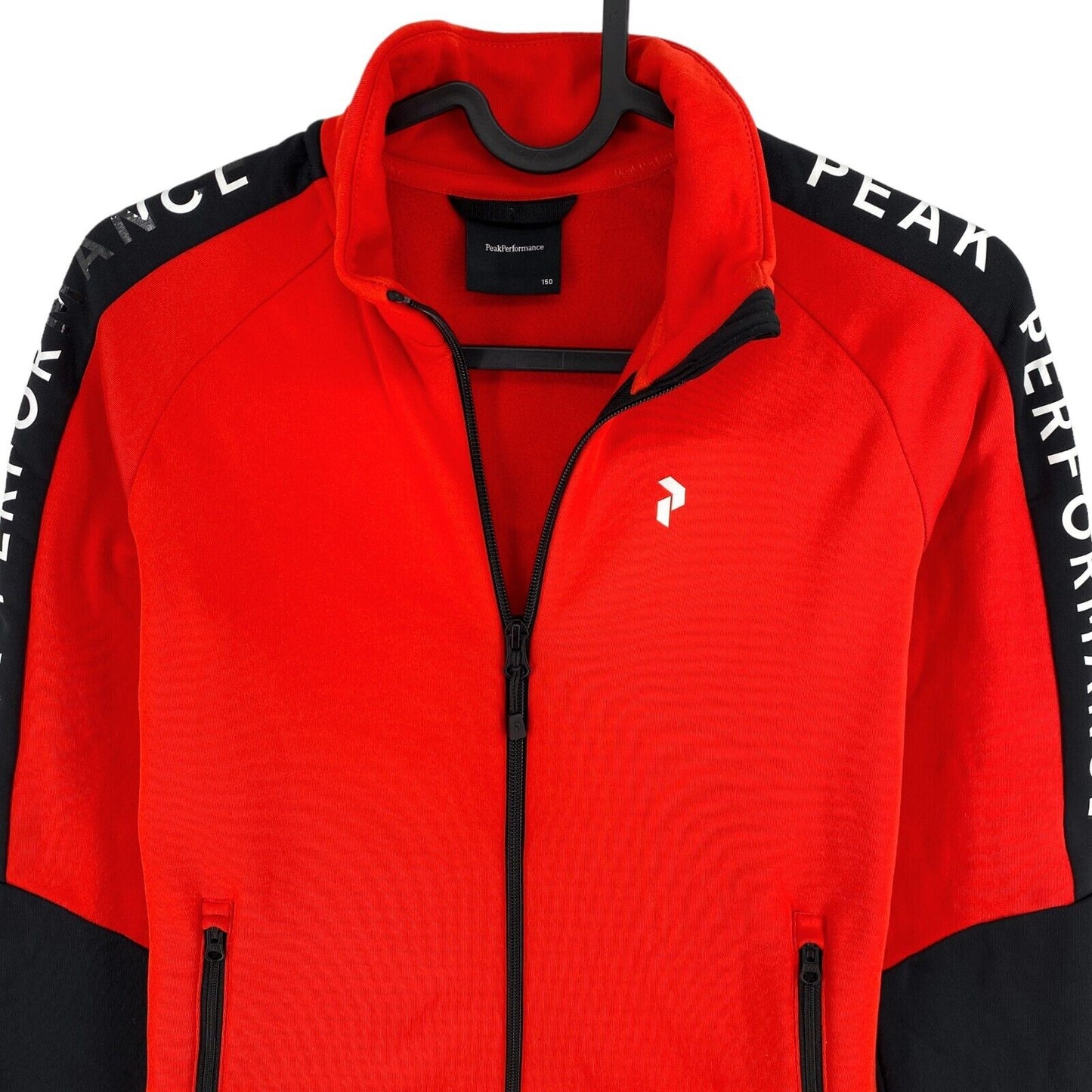 Peak Performance Junior Red Rider Zip Jacket Size 150 cm