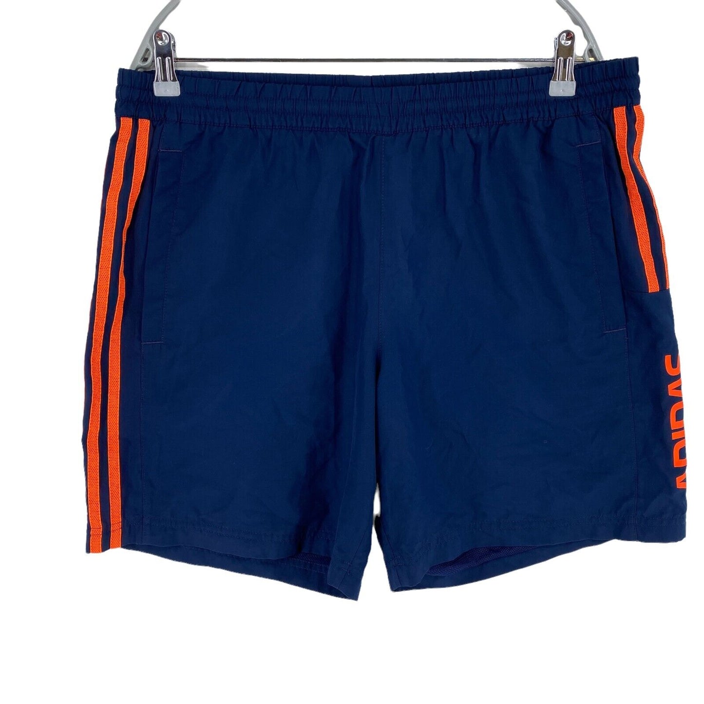 adidas Activewear-Shorts, Marineblau, Größe L W34