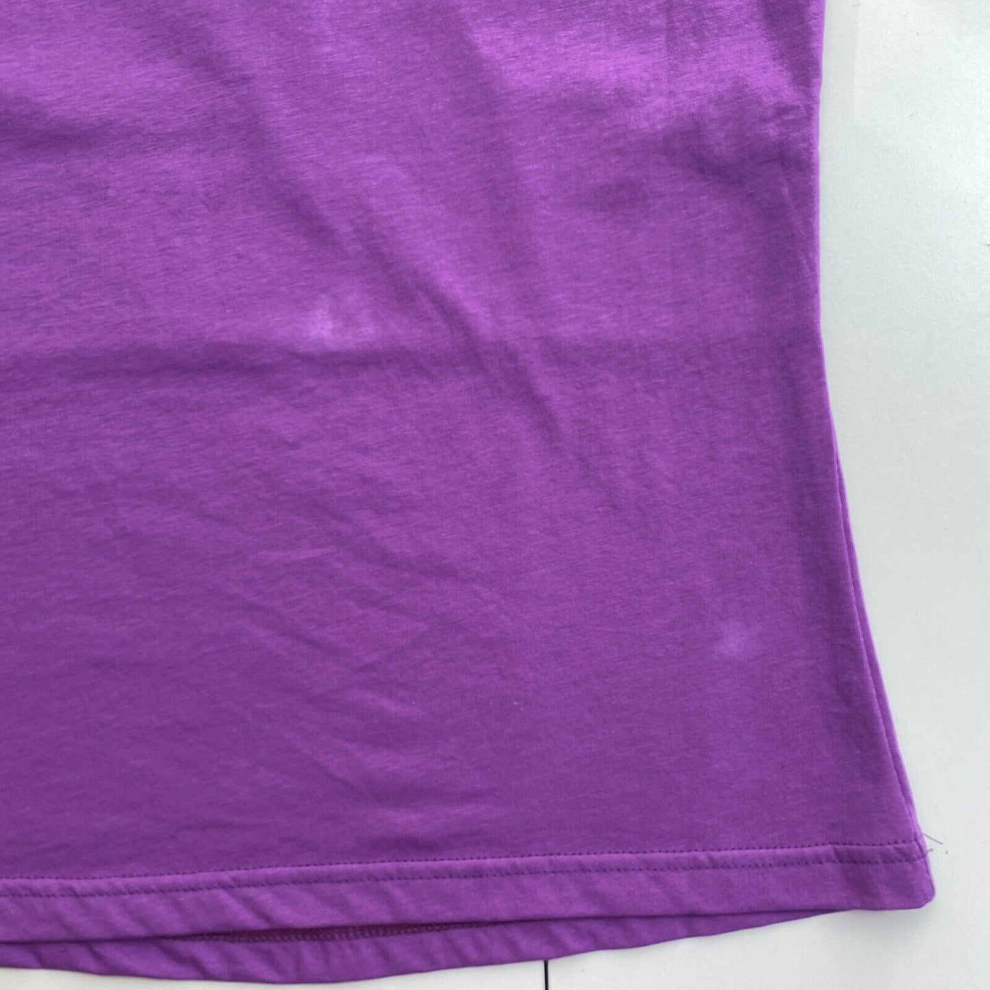 Rinascimento Women Purple V Neck Tank Top Blouse Size S