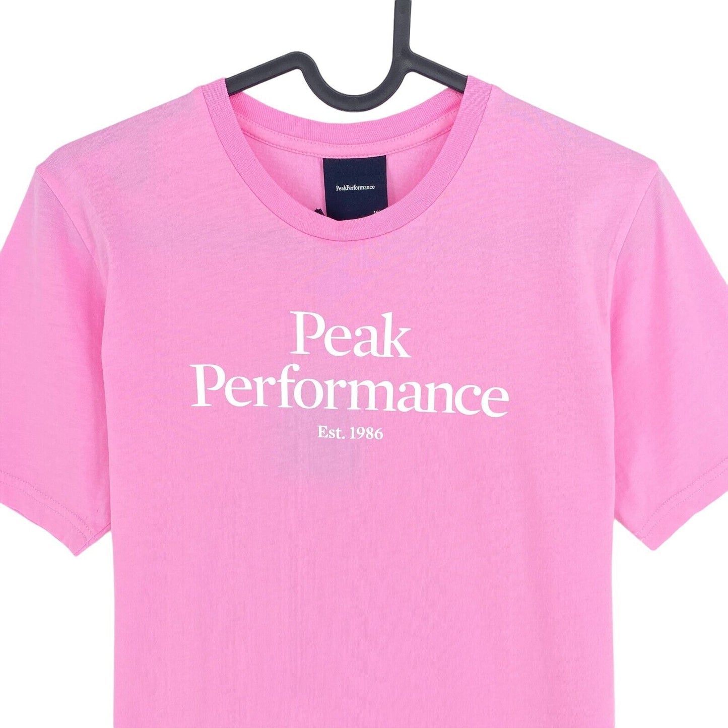 Peak Performance Pink Orig Crew Neck T Shirt Size 13 Years 160 cm