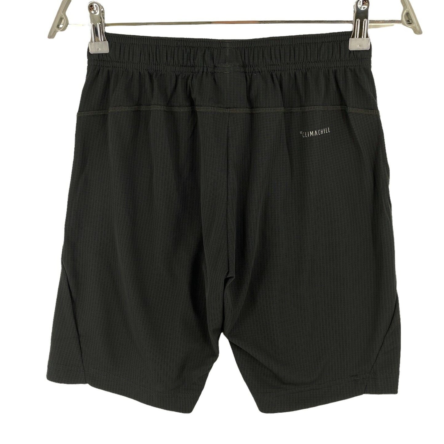 Adidas Climachill Boys Black Athletic Shorts Size 11 - 12 Years