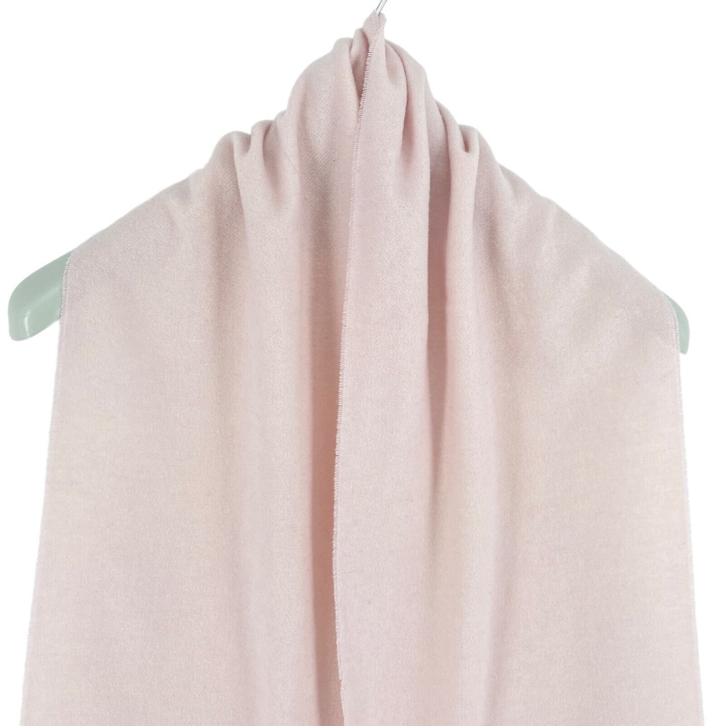 GANT Pink 100% Merino Wool Two Faced Twill Scarf Shawl