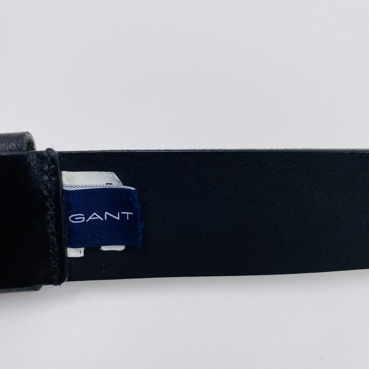 GANT Black 100% Leather Belt Size 90 cm 36''