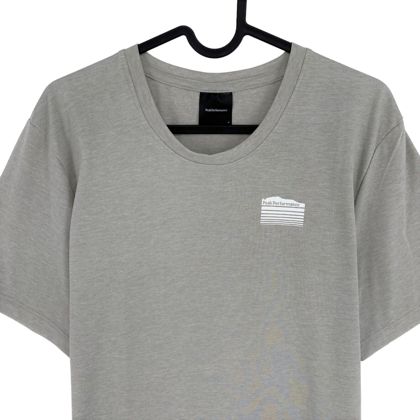 Peak Performance Grey Explore Horizon Crew Neck Tee T-Shirt Size M