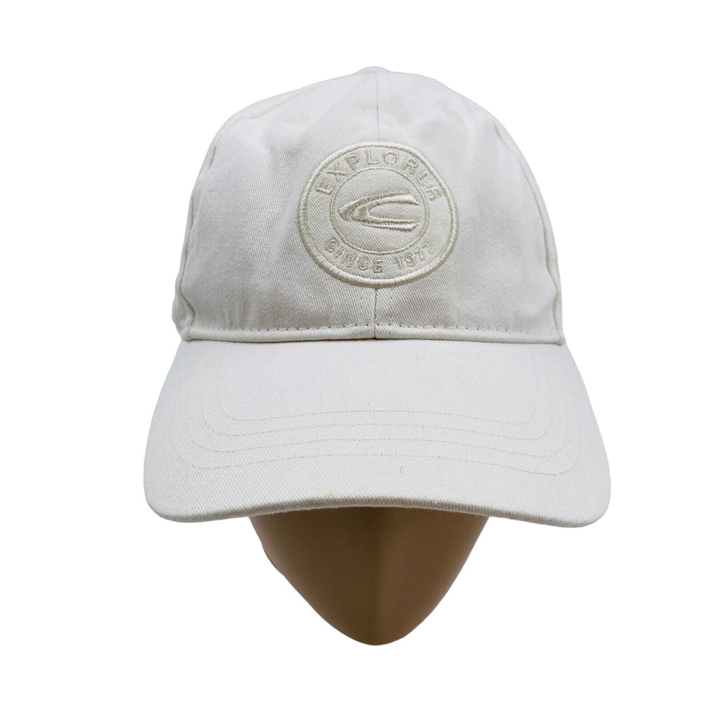 Camel Active White Mens Cotton Baseball Cap Hat One Size