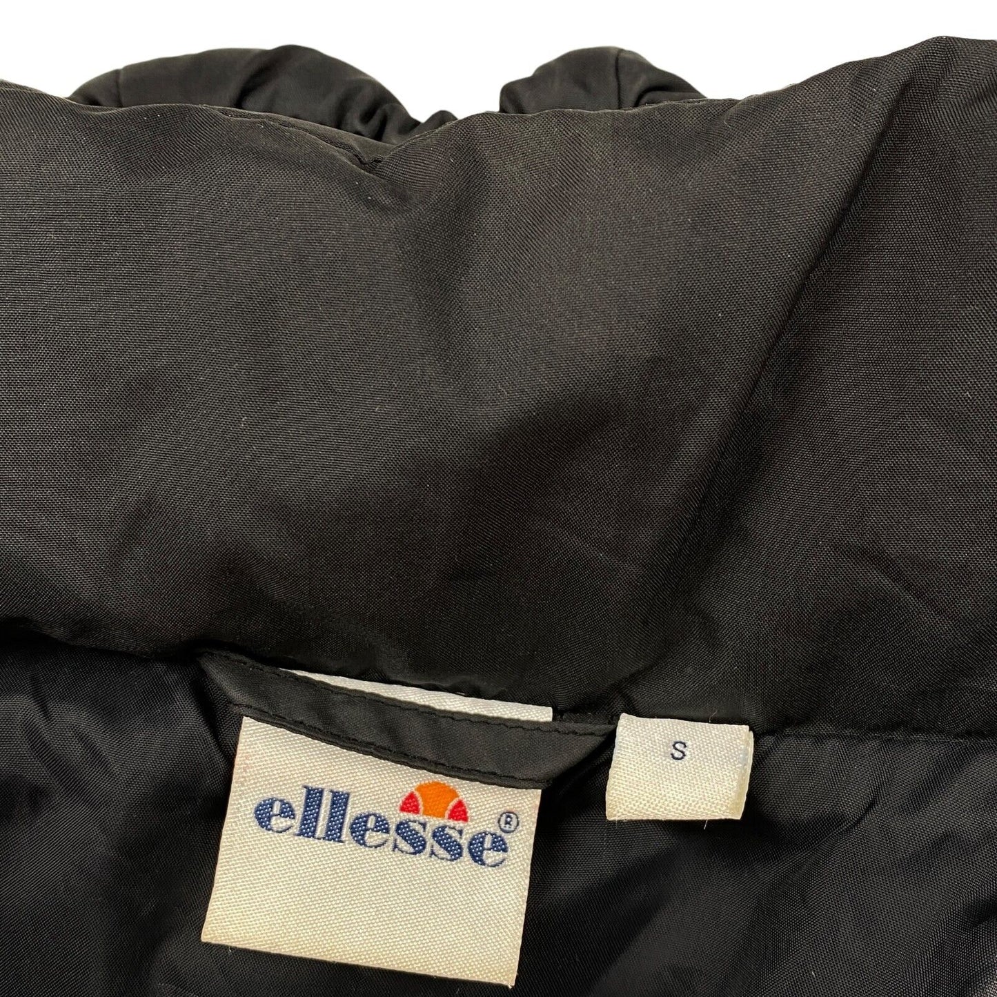 ELLESSE Dark Brown Hooded Down Padded Puffer Parka Jacket Coat Size S