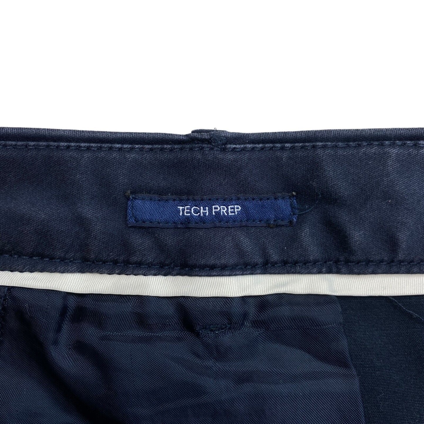 GANT Navy Blue Tech Prep Chino Pants Trousers Size EU 42 UK 16 US 12