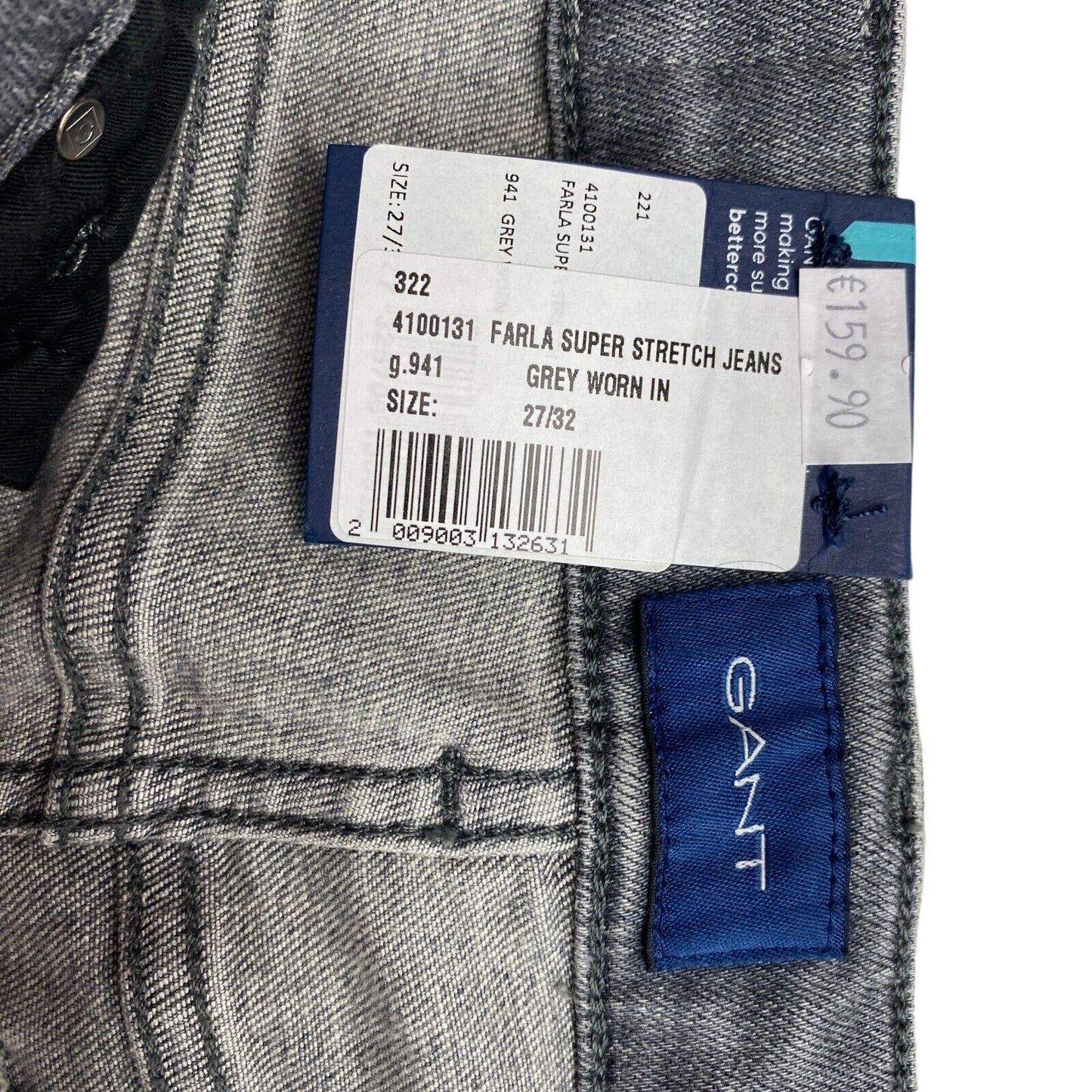 GANT Farla Super Stretch Slim Jeans Size W27 L32