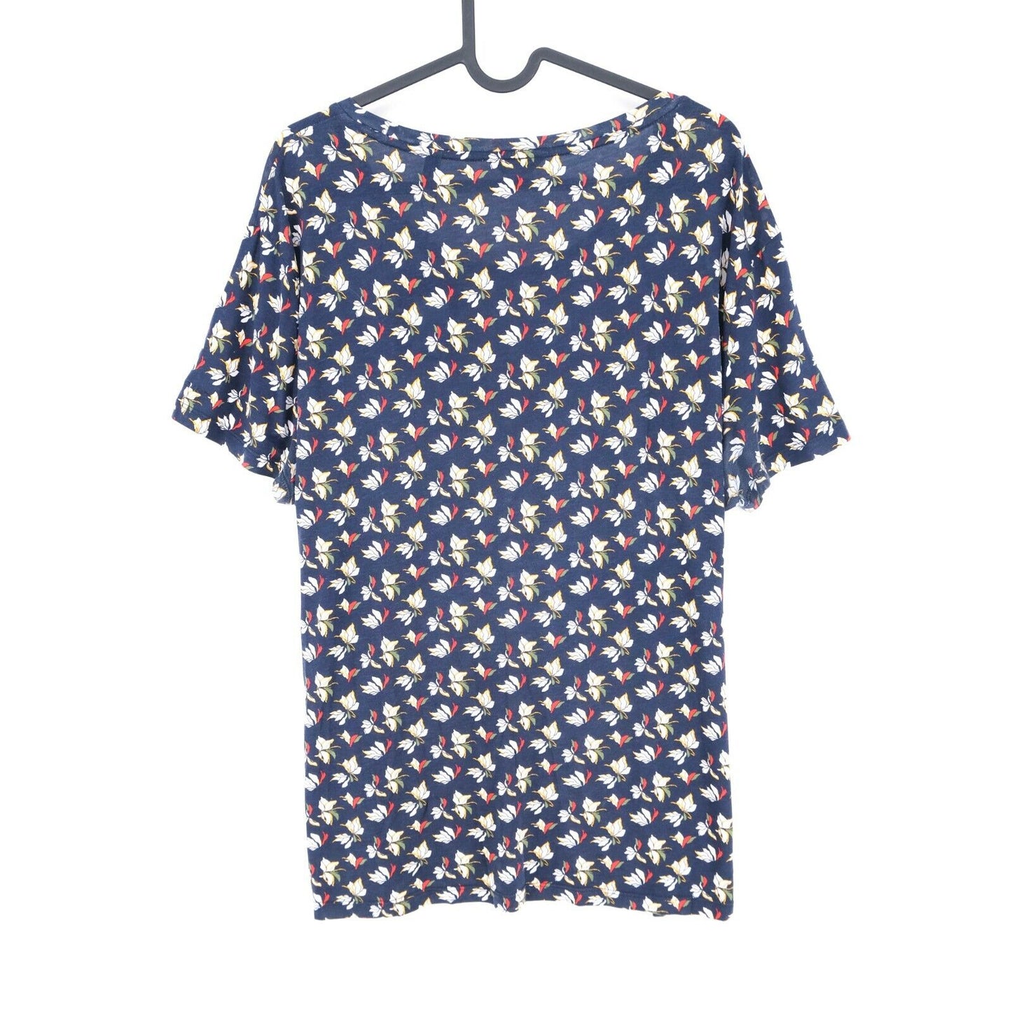 GANT T-shirt à col rond imprimé floral bleu marine taille 2XL XXL