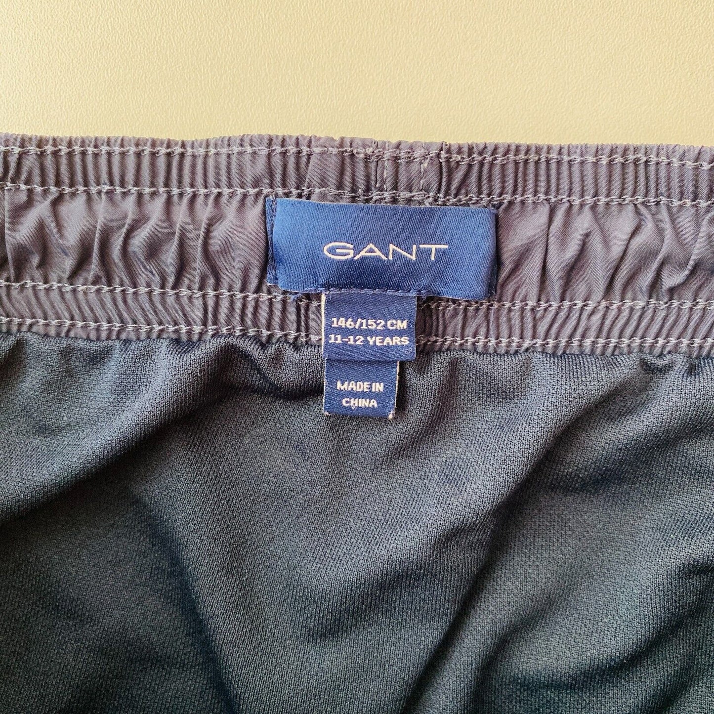 GANT Boys Dark Blue Regular Fit Swimming Shorts 146 / 152 cm 11 - 12 Years