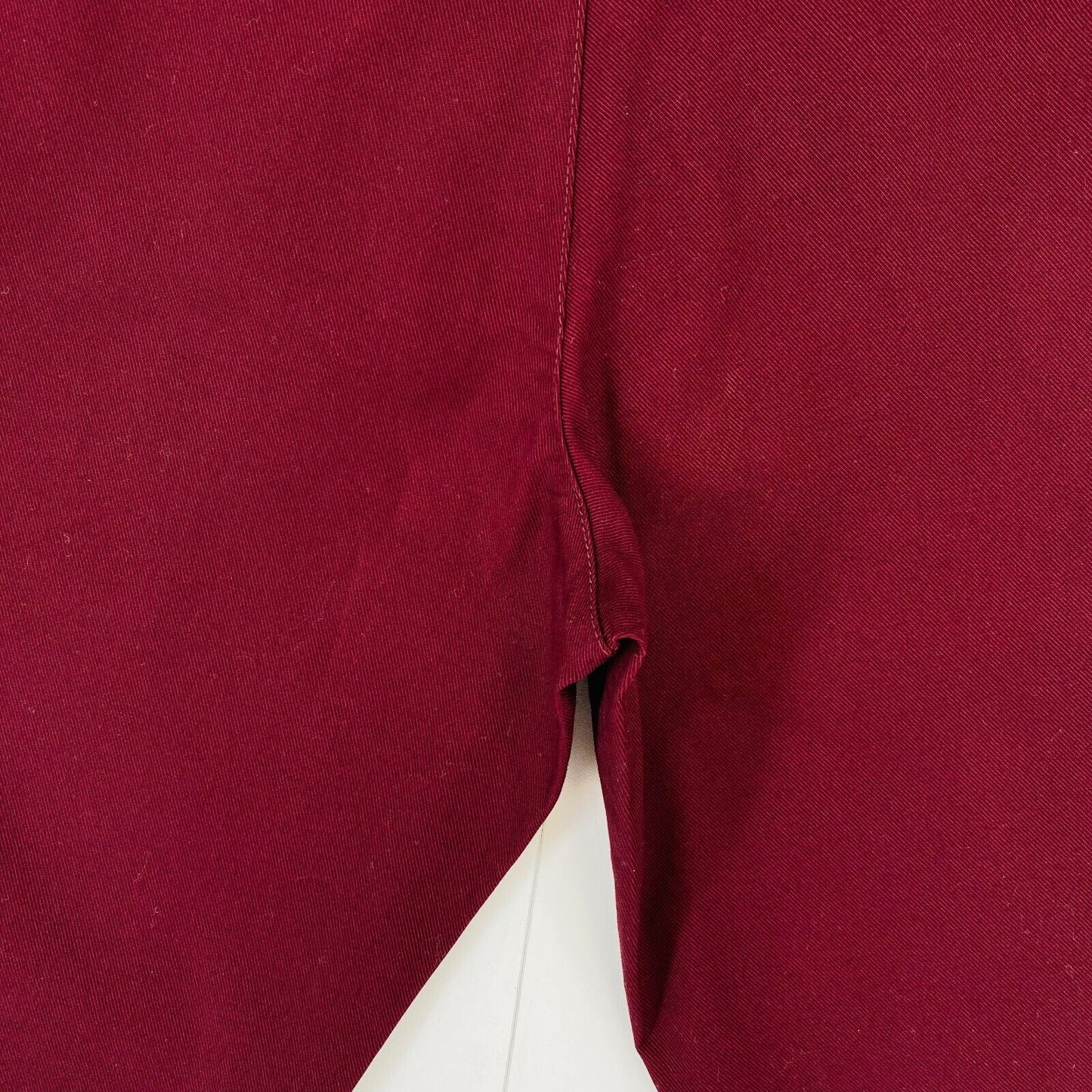 GANT Mens Dark Red Slim Fit Chino Trousers Size W32 L34