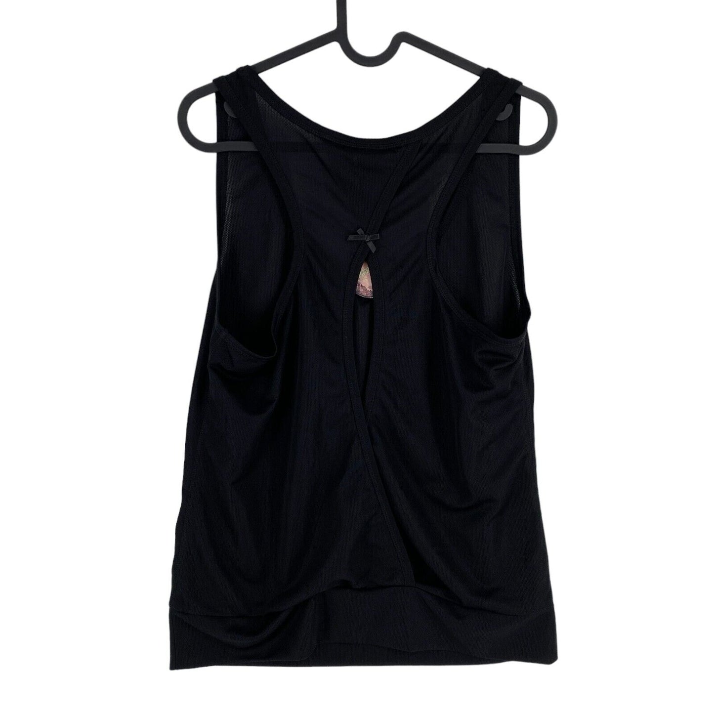 ODD MOLLY Women Black Actilove Solid Tank Top Size 3 / L