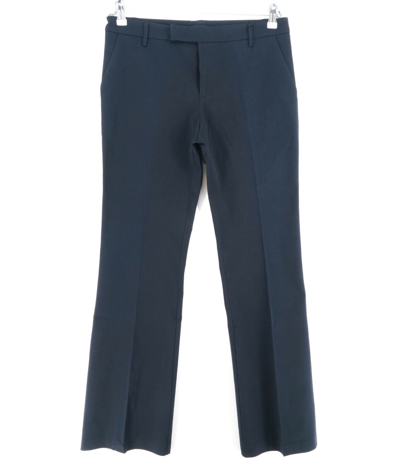 STEFANEL Pantalon habillé bleu marine Pantalon Taille EU 38 40 UK 8 10 US 6 8