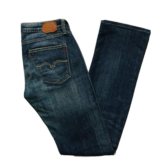 Replay Damen Jeans IOKO Straight, Größe W26 L34