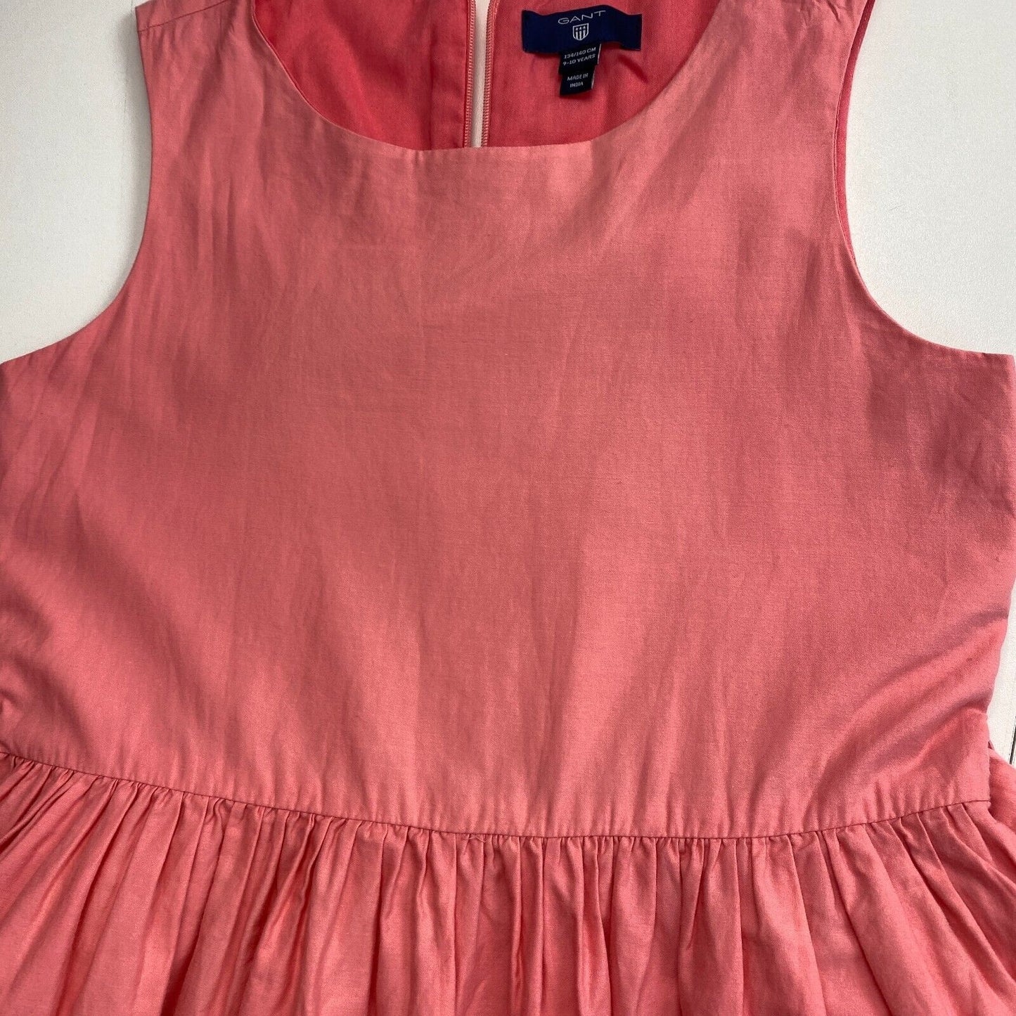 GANT Girls Pink Belted Flared Dress Size 9-10 Years 134/140 cm