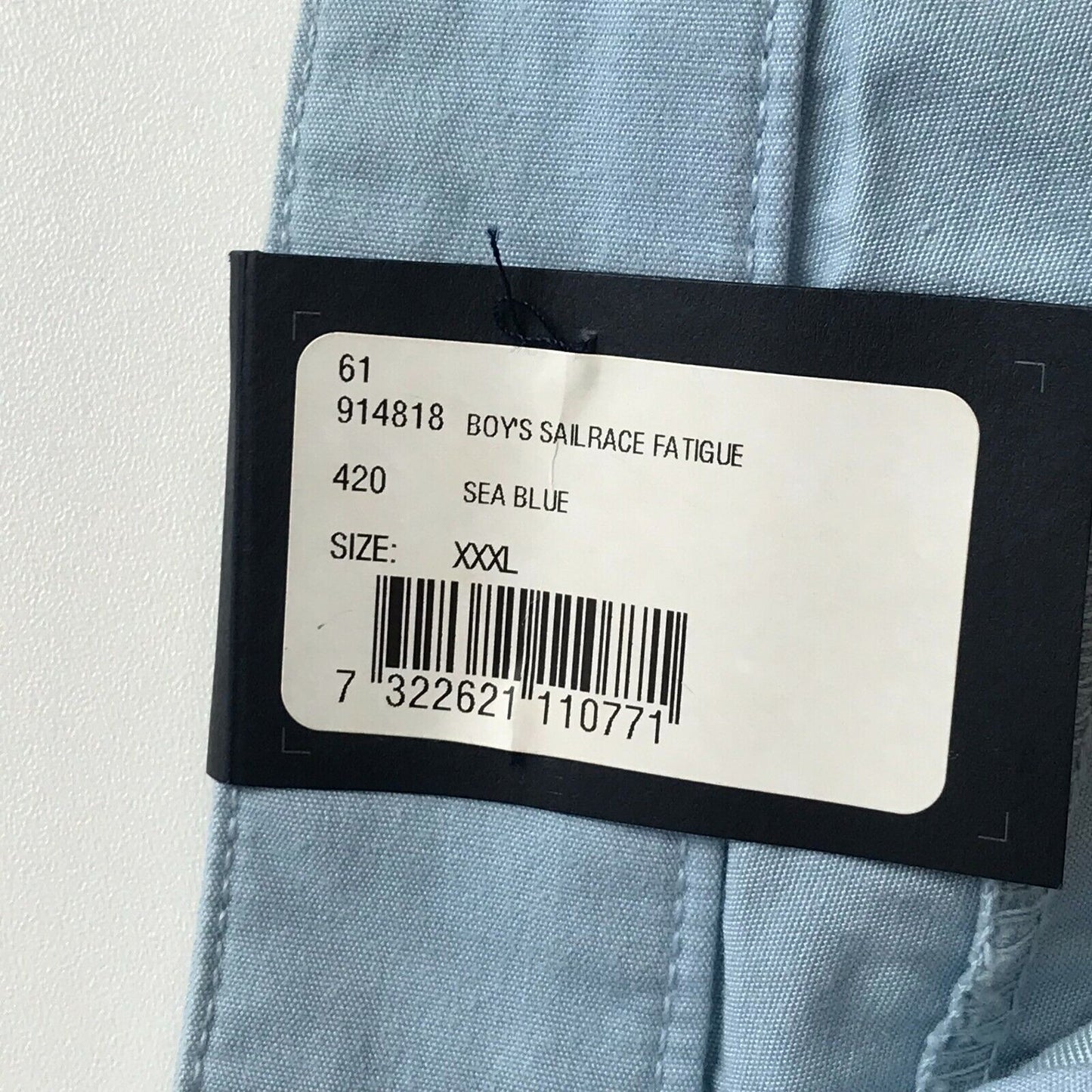 GANT Jungen Blau Regular Straight Fit Chino Hose Größe XXXL 3XL 170 CM 15 Jahre