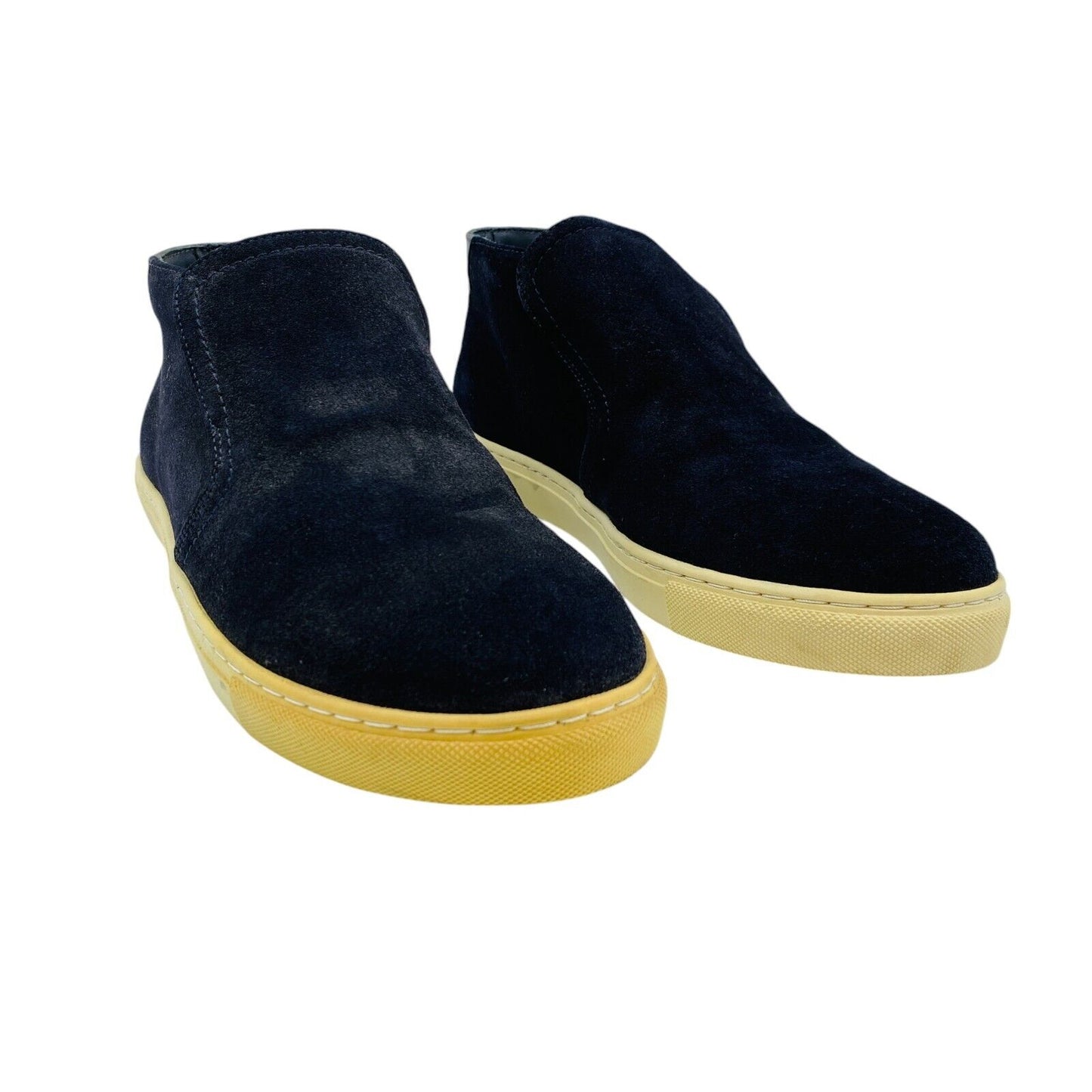 Tommy Hilfiger Mens Navy Blue Suede Leather Slip On Shoes EU 42 US 9 UK 8