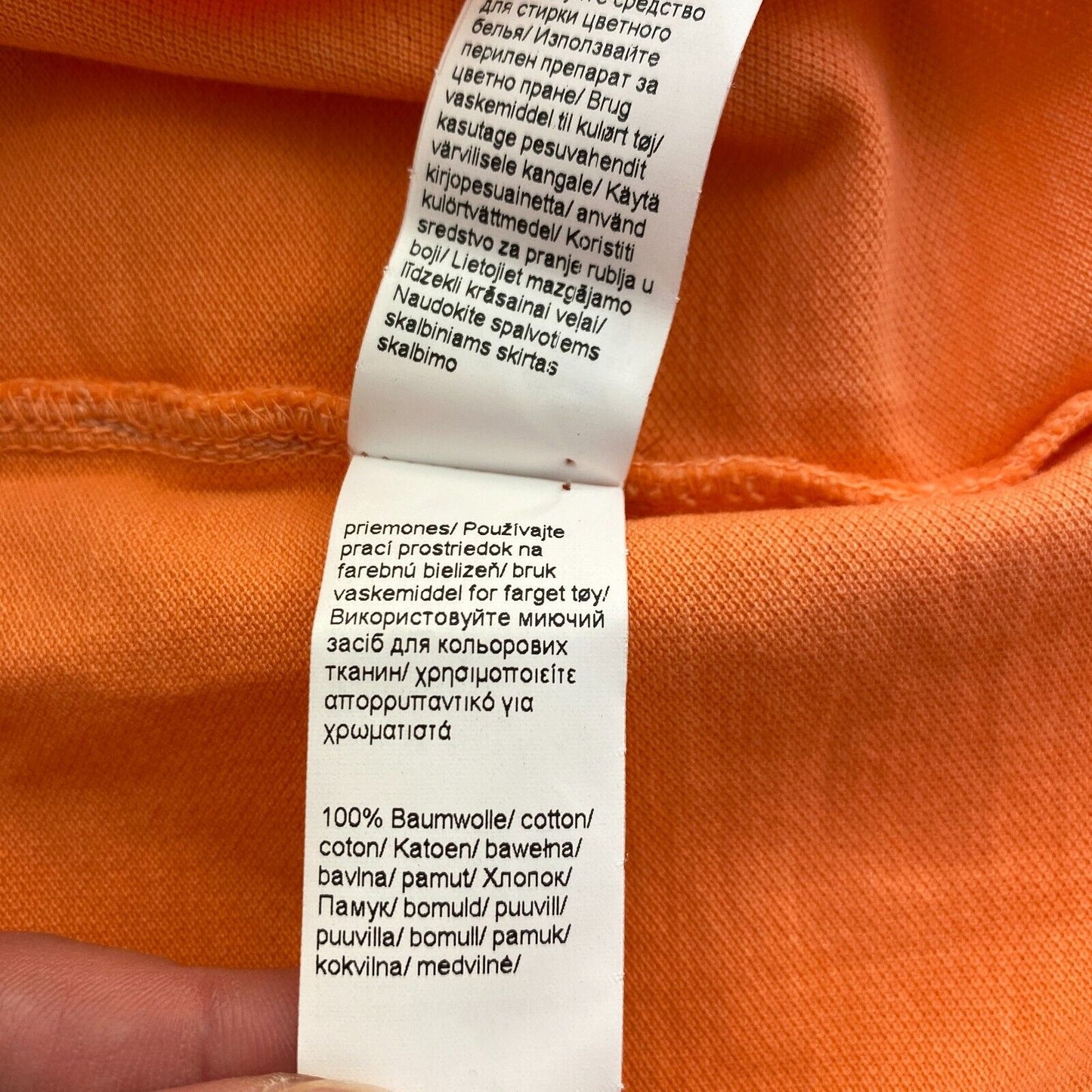 Camel Active Hellorange Piqué Poloshirt SS Größe XL