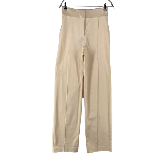 Tommy Hilfiger x Zendaya Women Beige Regular Straight Fit Trousers Size 6 W27