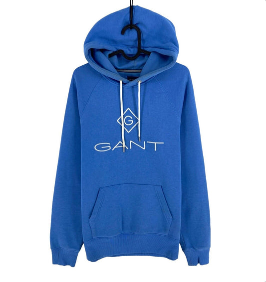 GANT Blue Lock Up Hoodie Sweater Pullover Size M