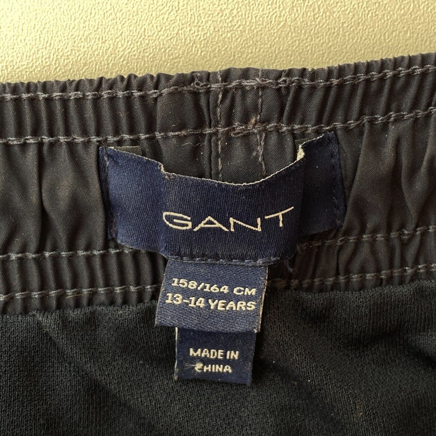 GANT Dark Blue Swimwear Regular Fit Swimming Shorts 13 - 14 Years 158 / 164 cm.