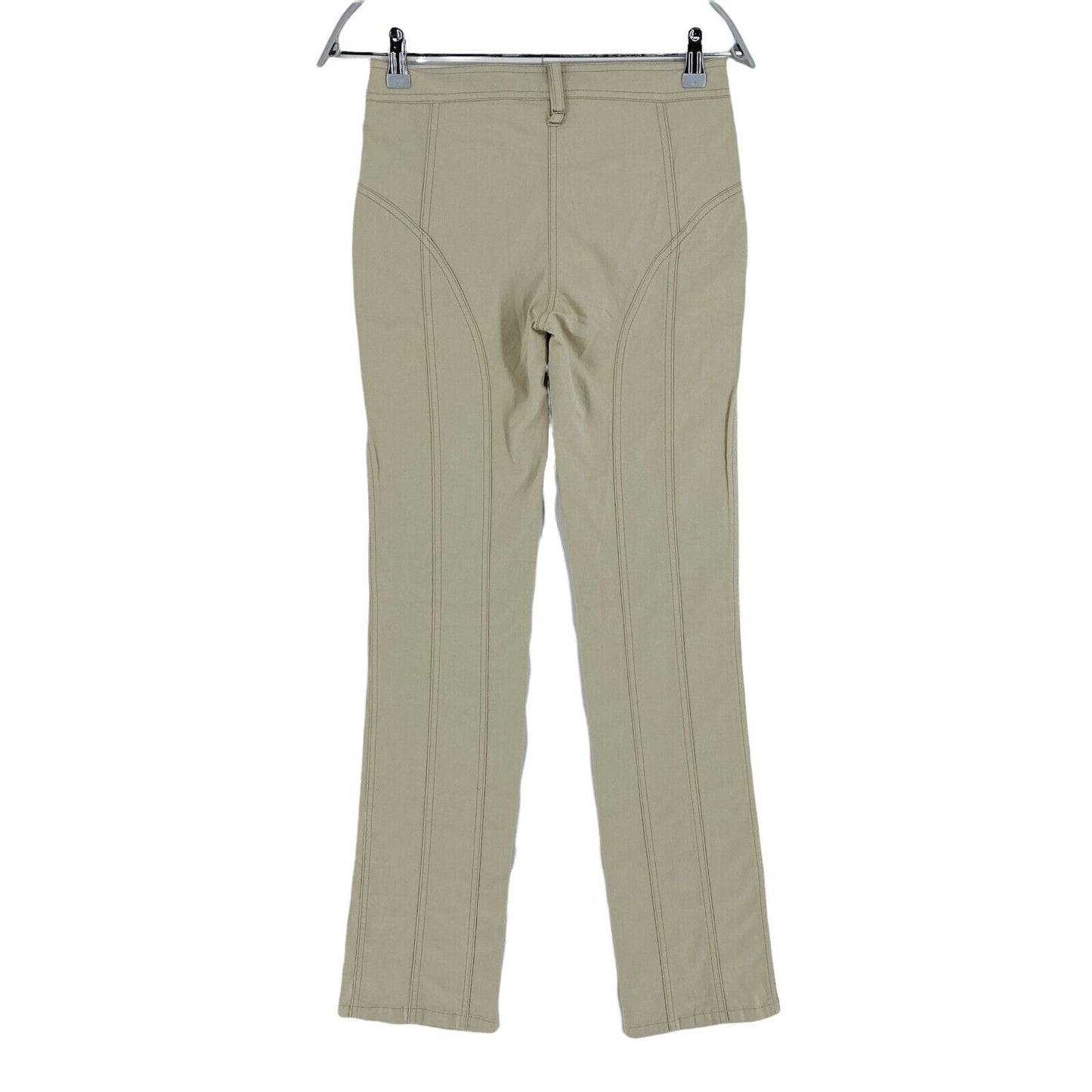 RPR €290 Byblos Blu Swinger Beige Trousers Size W27 L32