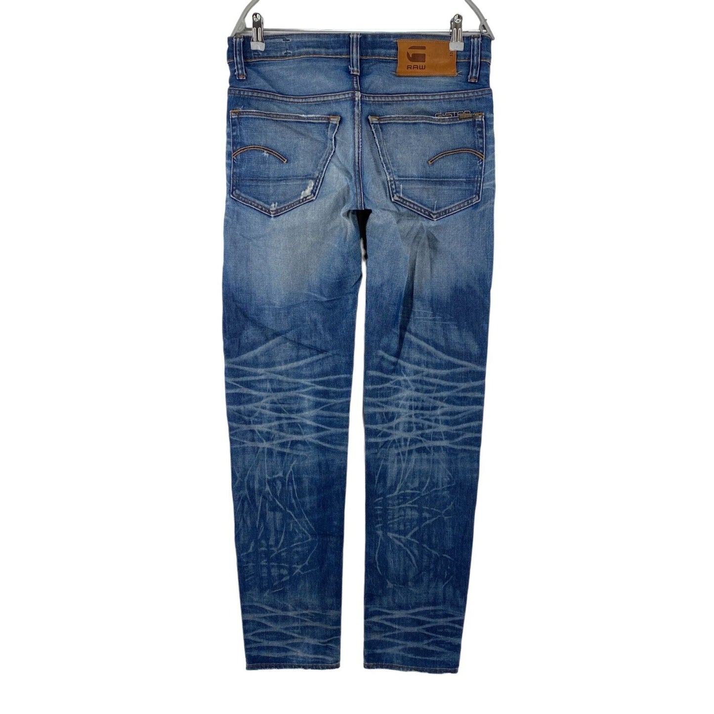 G-STAR 3301 LOW Jean coupe fuselée classique bleu W30 L34