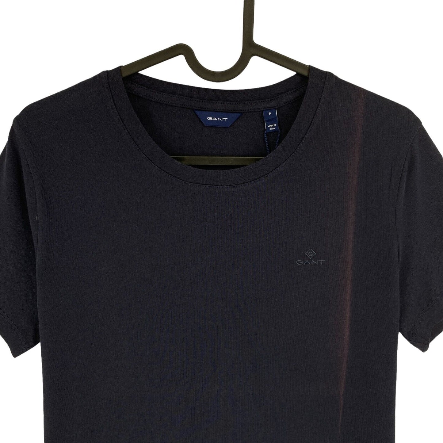 GANT Bleu Marine The Original Crew Neck T-Shirt Top Taille S