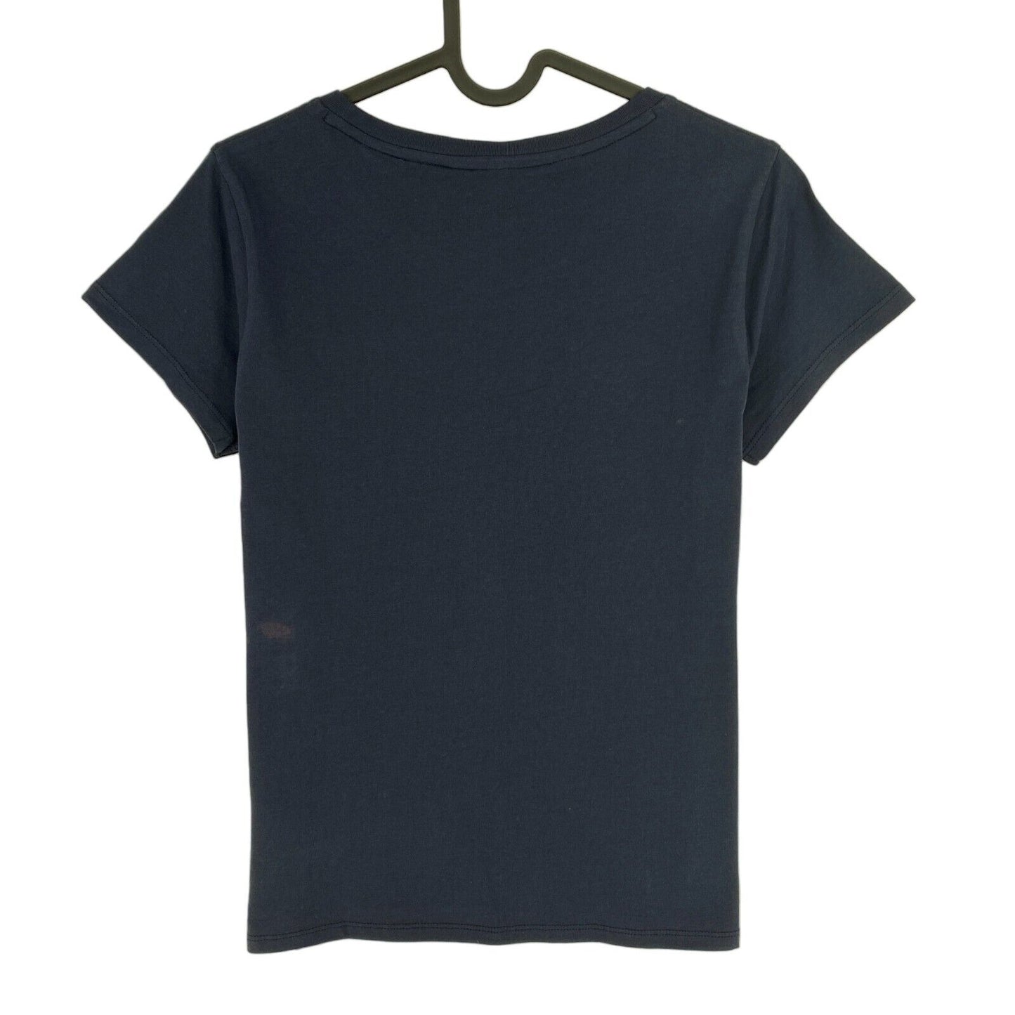 GANT Navy Blue Graphic Crew Neck T Shirt Size S