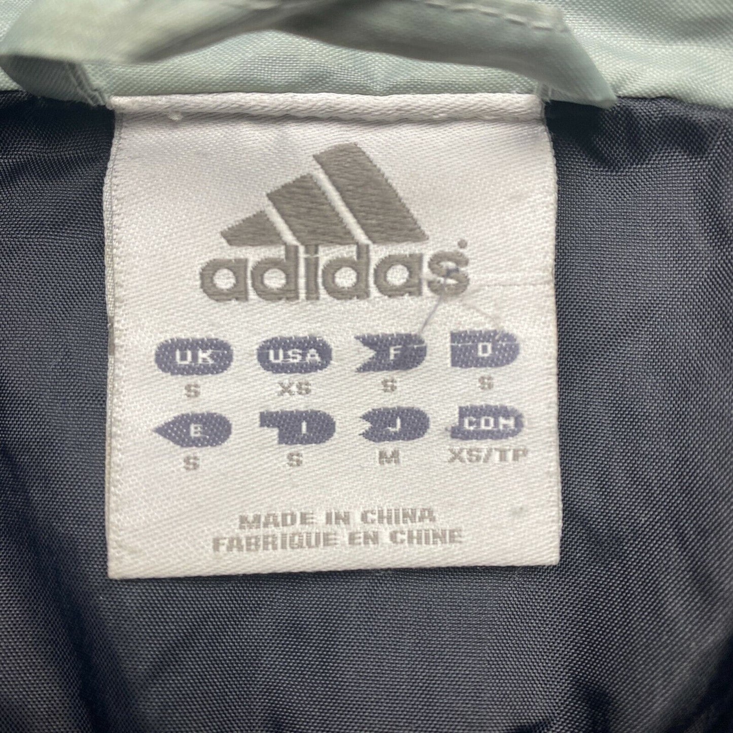 ADIDAS Grey Waterproof Jacket Coat Size S