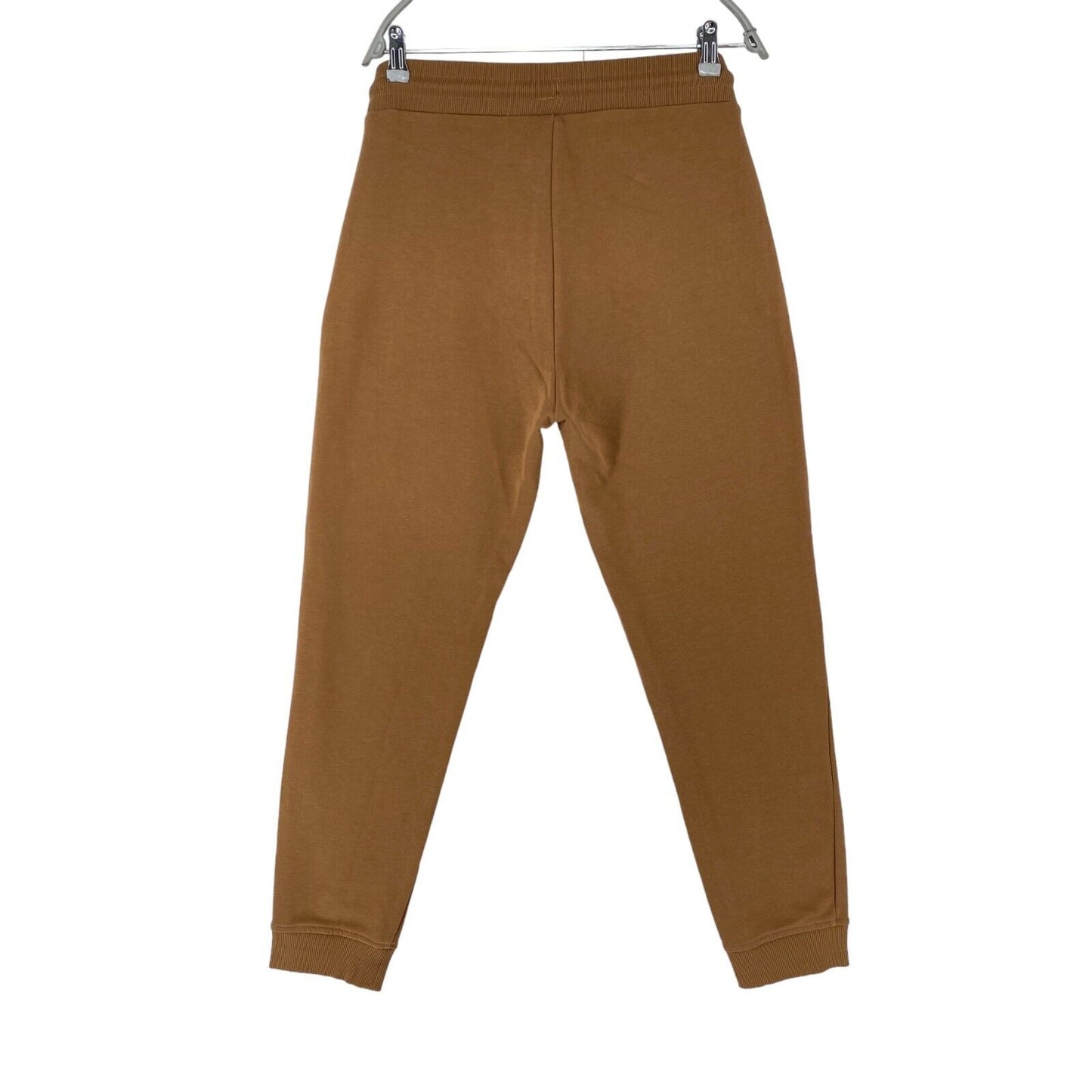 GANT Women Brown Regular Fit Cuffed Sweatpants Trousers Size L