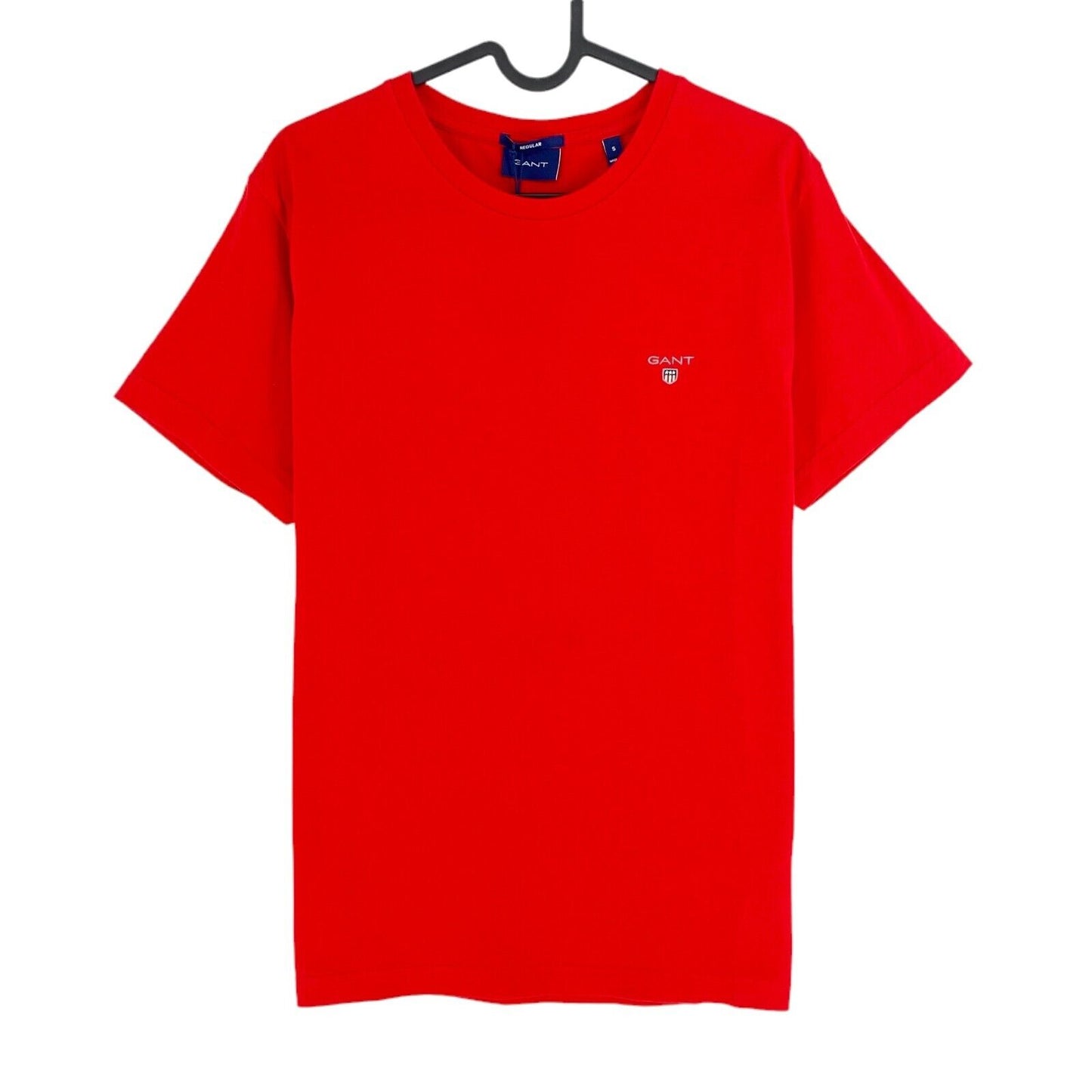 GANT Rot Original Regular Fit Rundhals-T-Shirt Größe S