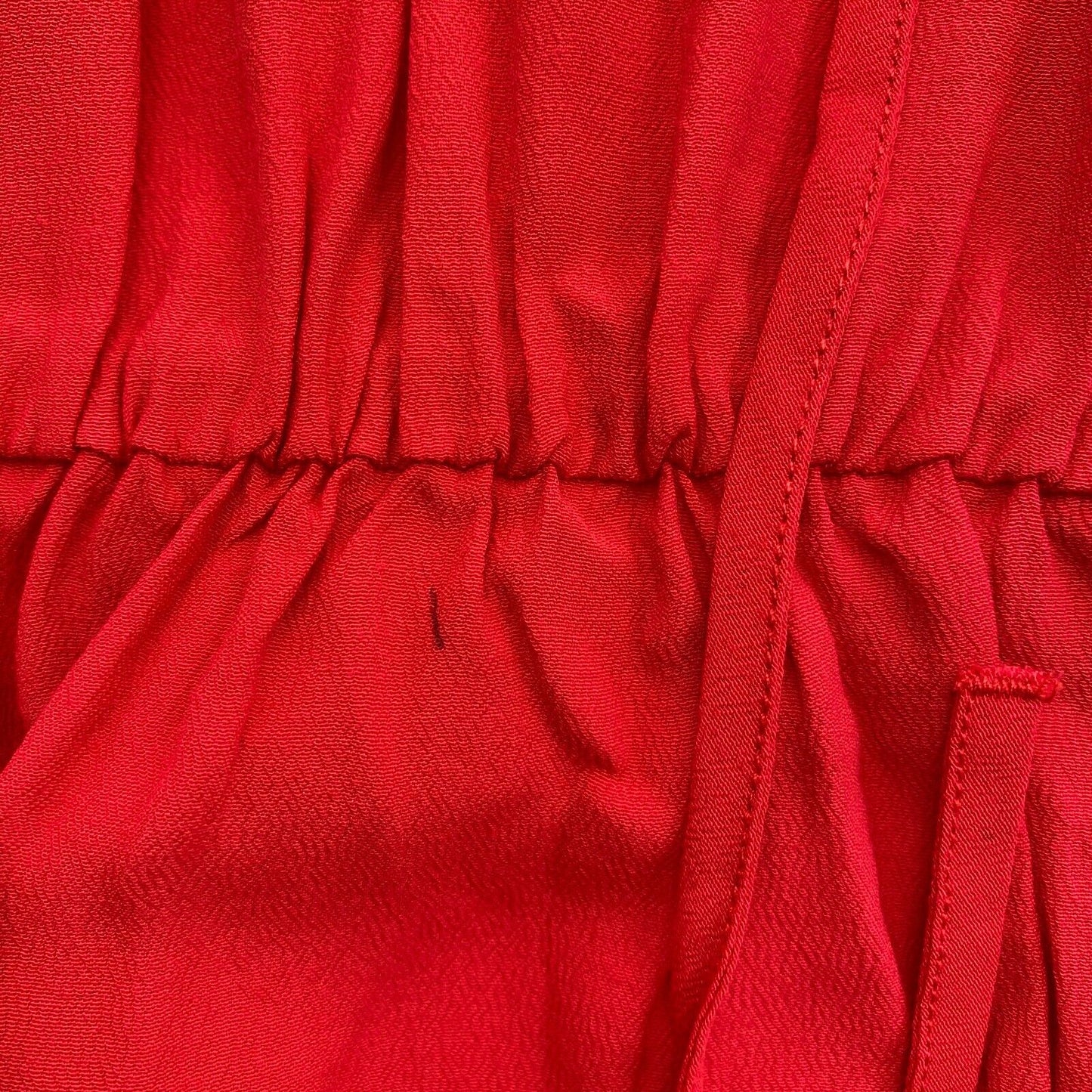 GANT Women Red V Neck Flared Dress Size EU 38 UK 10 US 8