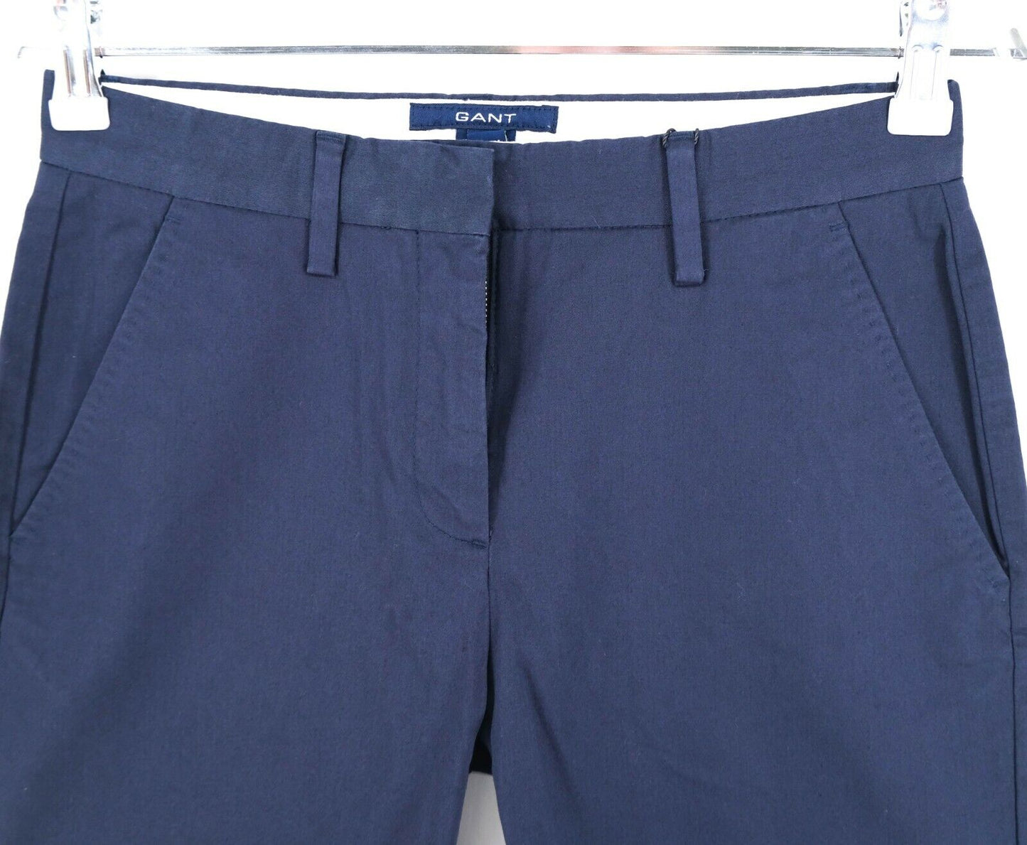 GANT Blue Satin Bermuda Shorts Size EU 34 UK 8 US 4