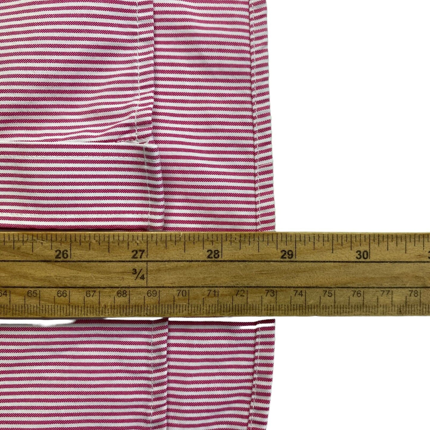 GANT Pink Striped Pinpoint Oxford Shirt Size EU 36 UK 8 US 6