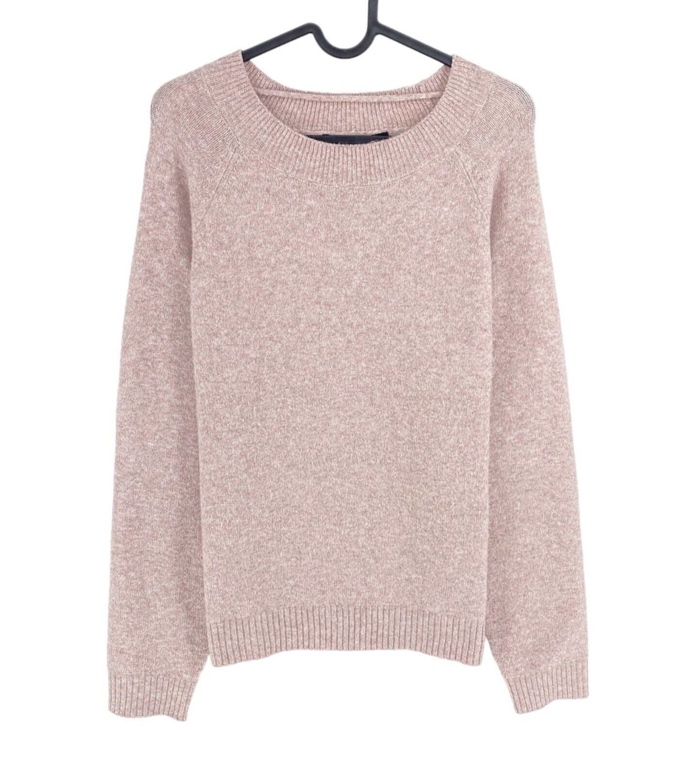 VERO MODA Womens Dusty Pink Crew Neck Long Sweater Jumper Size M