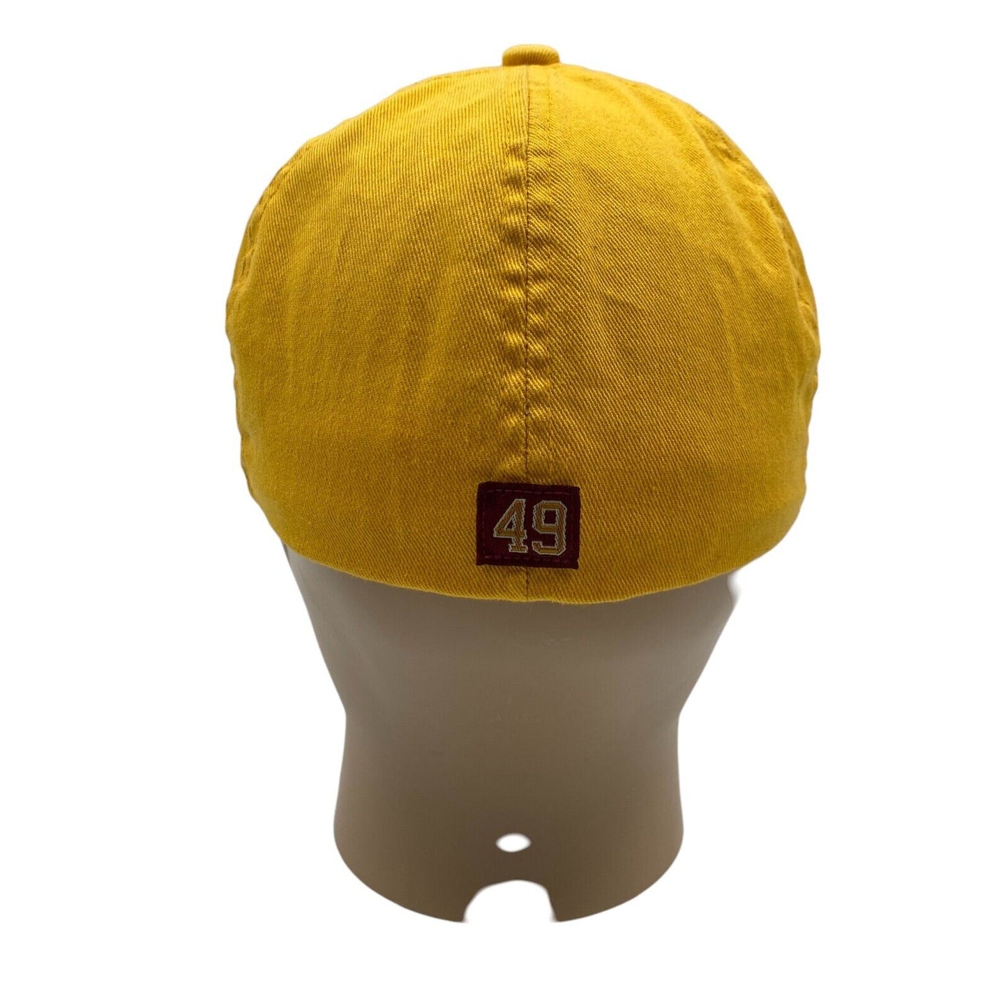 GANT Mens Yellow FLEXFIT Cotton New Haven Baseball Cap Hat Size M Made In Korea