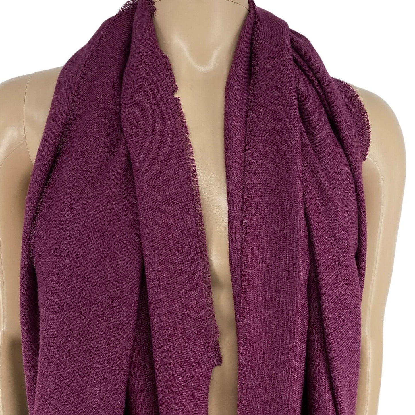 PIECES Purple Long Scarf Shawl