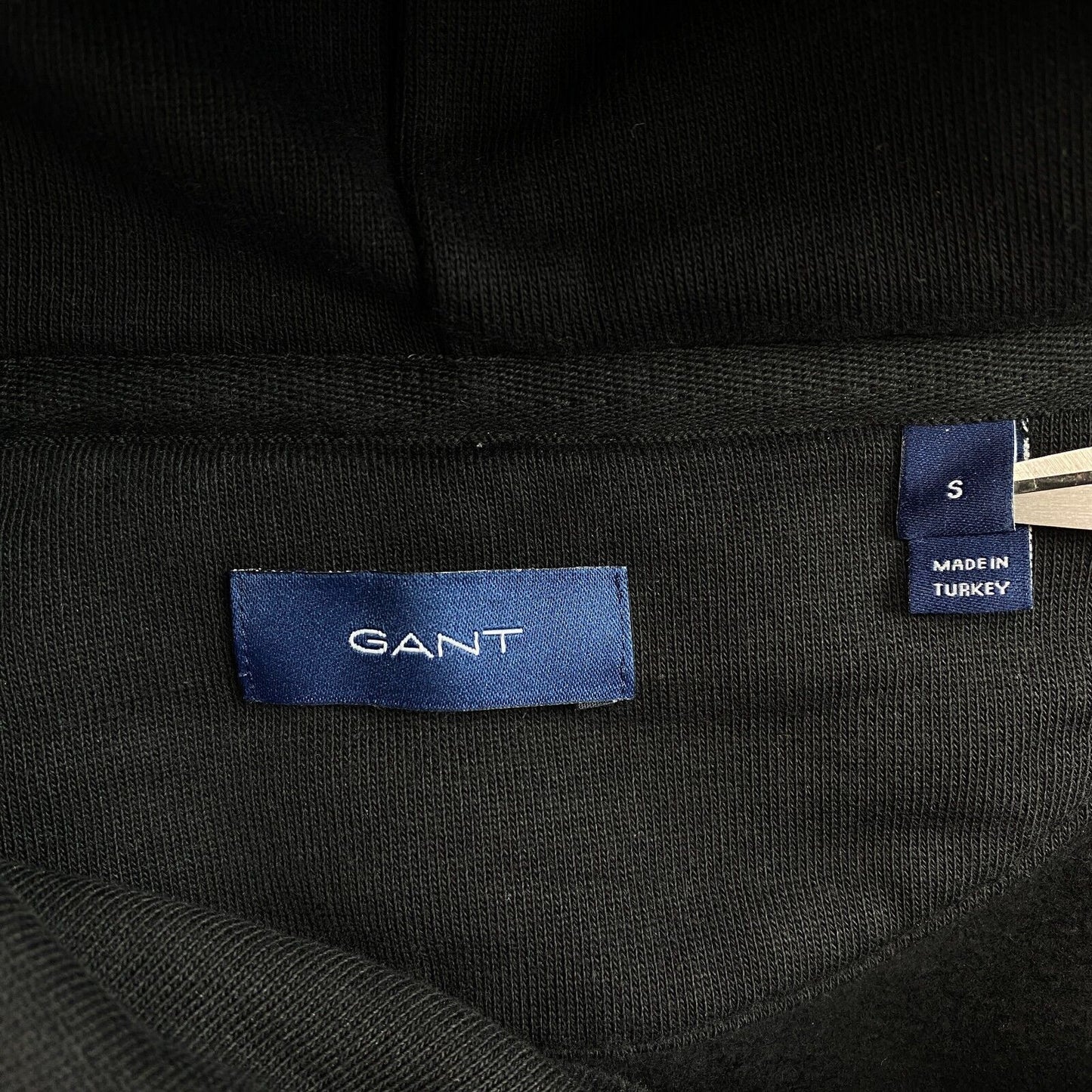 GANT Schwarz Icon G Essential Hoodie Pullover Pullover Größe S