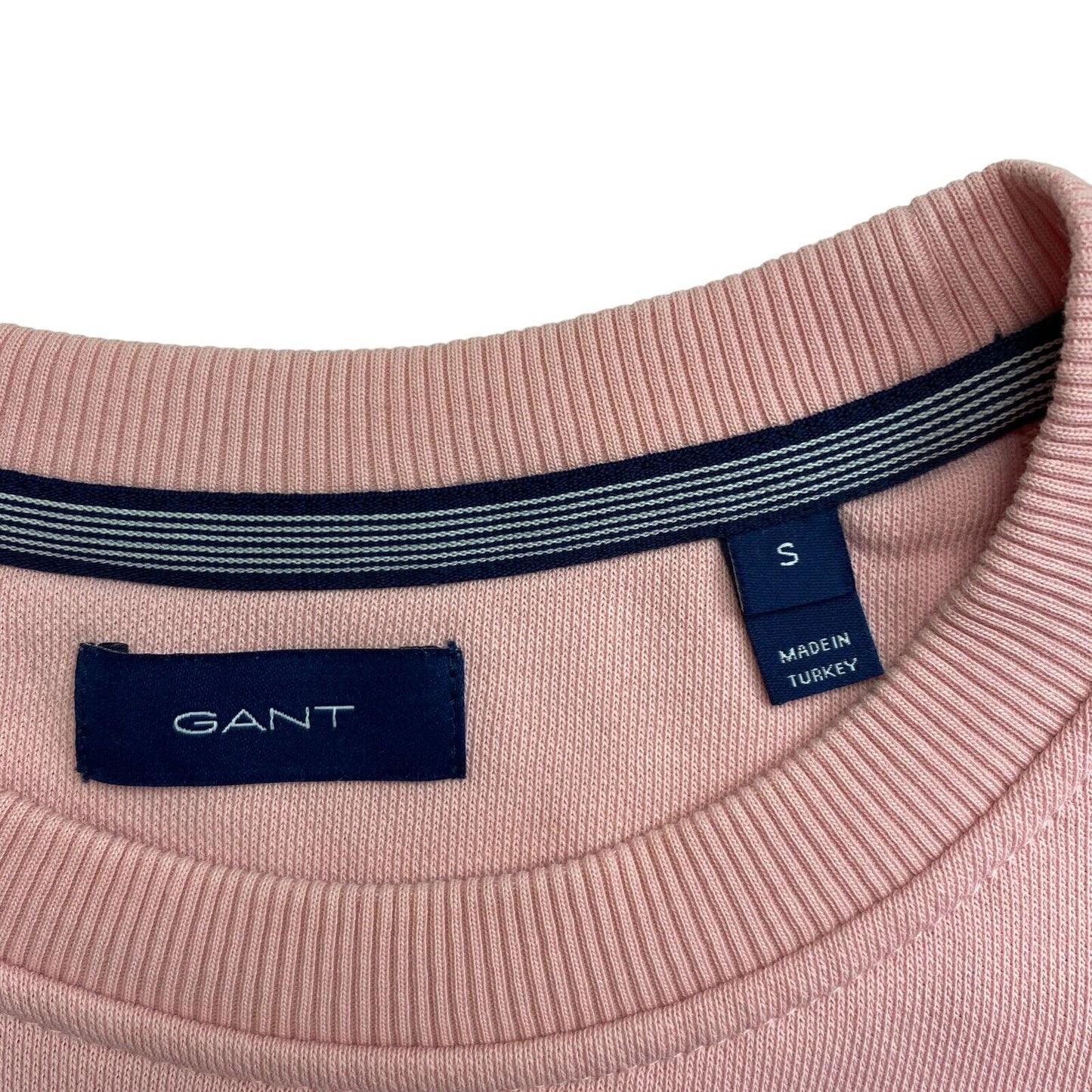 GANT Pink Lock Up Crew Neck Sweater Pullover Size S